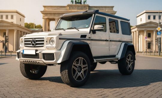 Rent a Mercedes G Class - G500 4x4 in Berlin Hero
