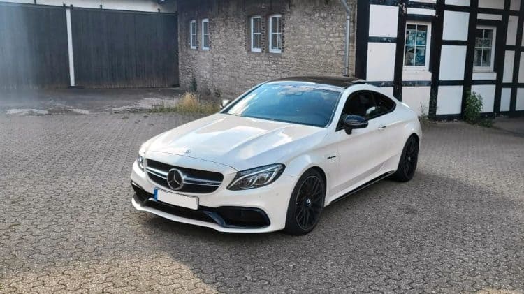 Rent a Mercedes C63S AMG in Bielefeld