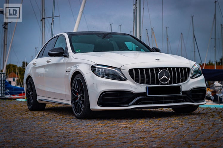 Rent a Mercedes-Benz C63S AMG in Greifswald