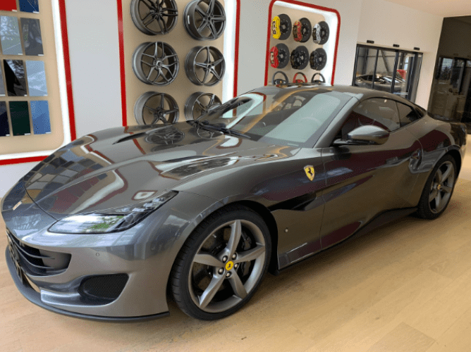 Rent a Ferrari Portofino in Munich