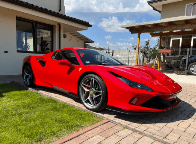 Rent a Ferrari F8 Tributo in Munich