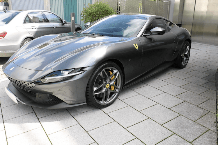 Rent a Ferrari Roma in Munich
