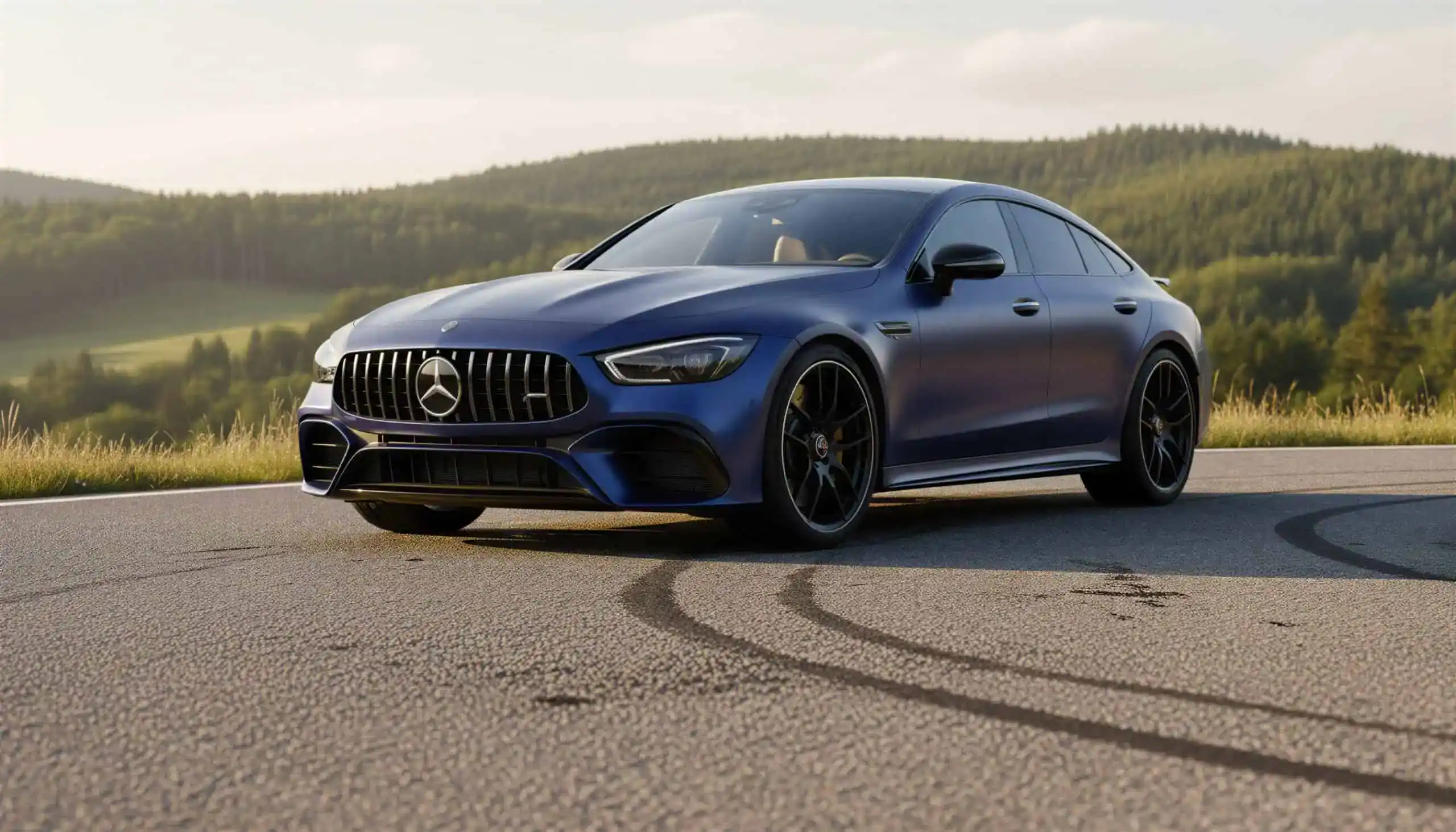 Mercedes AMG GT43 in Berlin hero