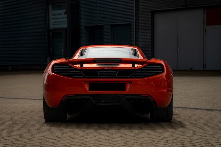 back site form McLaren MP4-12C