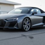Rent an Audi R8 V10 Performance Spyder in Stuttgart Hero