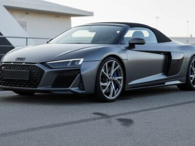 Rent an Audi R8 V10 Performance Spyder in Stuttgart Hero