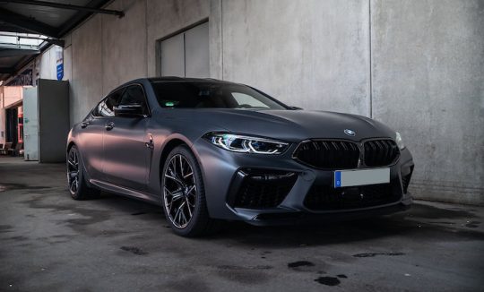 Rent a BMW M8 Competition Gran Coupé in Frankfurt
