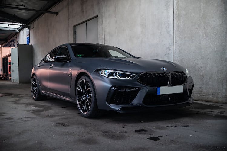 Rent a BMW M8 Competition Gran Coupé in Frankfurt