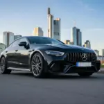 Mercedes AMG GT 63 in Frankfurt hero