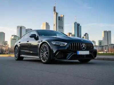 Mercedes AMG GT 63 in Frankfurt hero