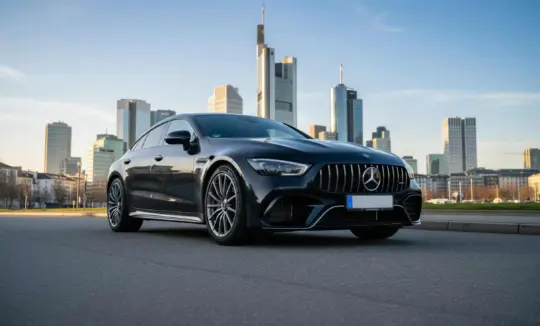 Mercedes AMG GT 63 in Frankfurt hero