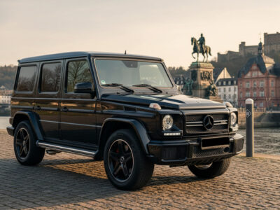Rent a Mercedes G-Class in Koblenz Hero