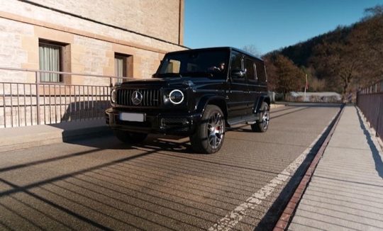 Rent a Mercedes G63 AMG in Stuttgart