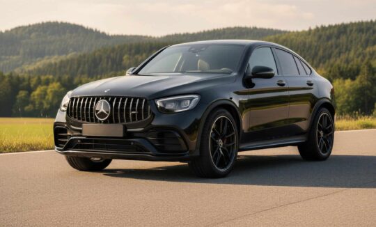 Rent a Mercedes GLC63 AMG in Freiburg Hero