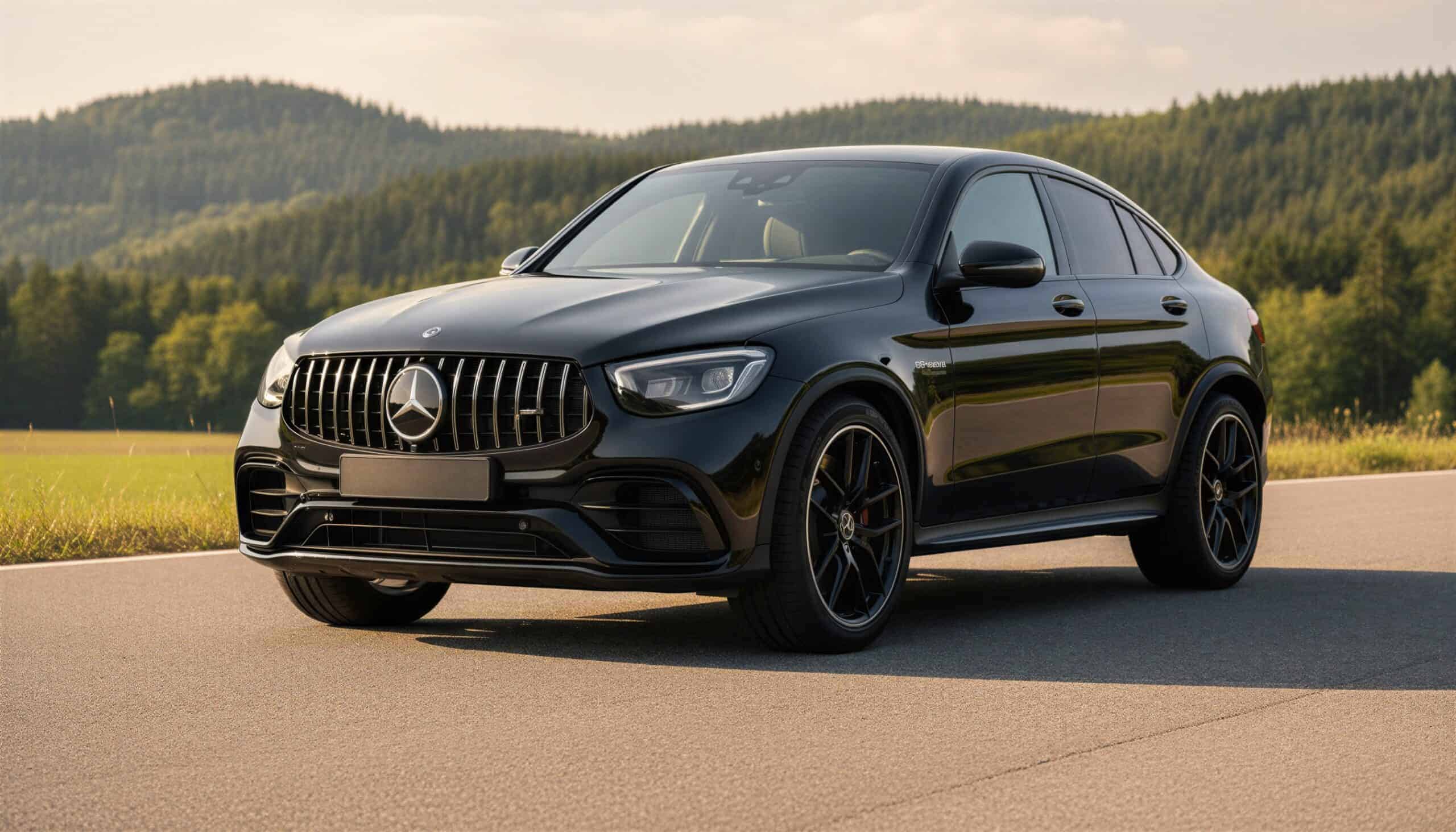 Rent a Mercedes GLC63 AMG in Freiburg Hero