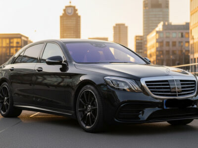 Rent a Mercedes S500 AMG in Dortmund Hero