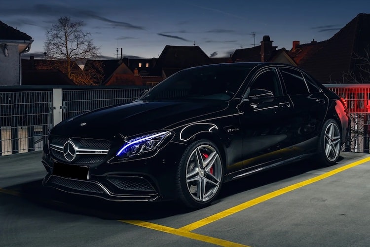 rent a mercedes c63s amg in mannheim