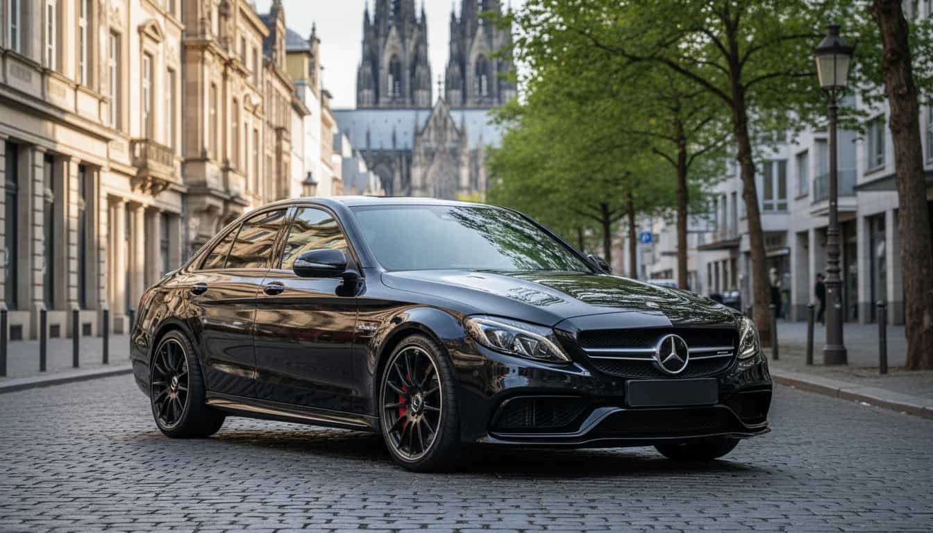 Rent a Mercedes C63 AMG in Cologne hero