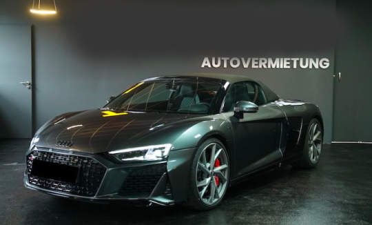 Rent an Audi R8 Performance Spyder in Dortmund
