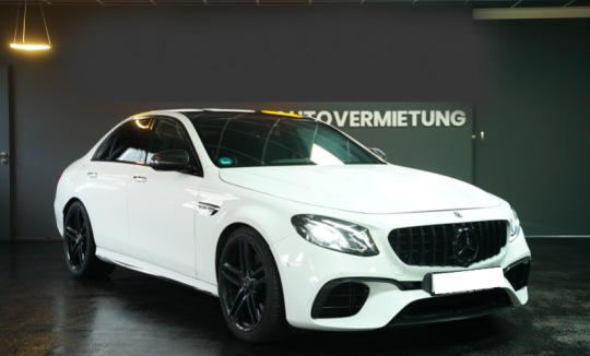 Rent a Mercedes-Benz E63S AMG in Dortmund