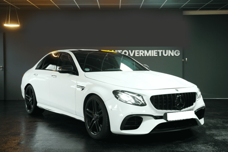 Rent a Mercedes-Benz E63S AMG in Dortmund