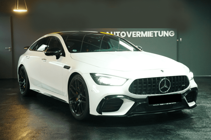 Rent a Mercedes AMG GT63S in Dortmund