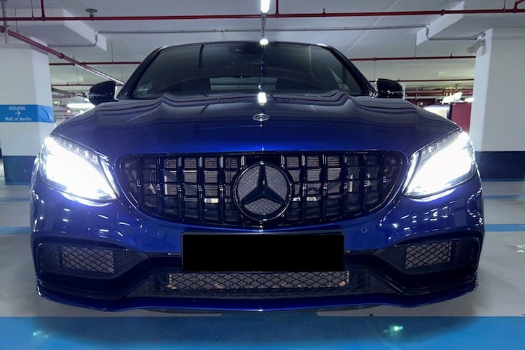 Rent a Mercedes-Benz C63S AMG in Berlin