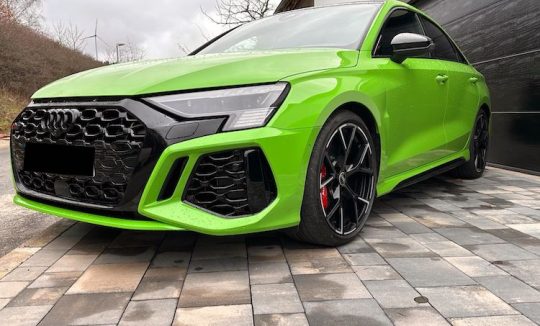 Rent an Audi RS3 Limousine in Kassel