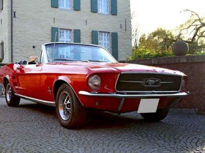 Rent a 1967 Ford Mustang GT Cabrio in Dortmund