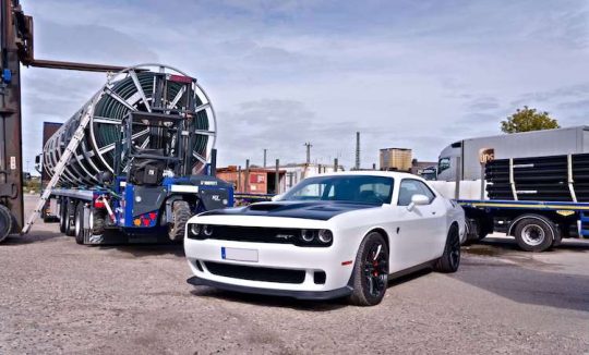 Rent a Dodge Challenger SRT Hellcat in Dortmund