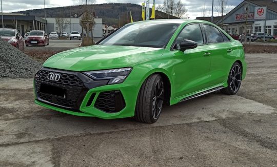 Rent an Audi RS3 in Frankfurt