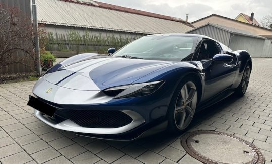 Rent a Ferrari 296 GTB in Munich