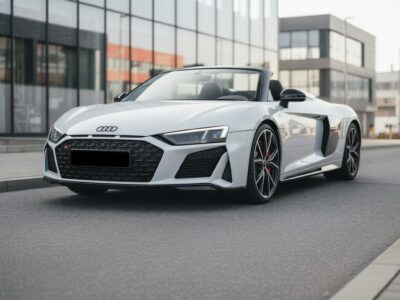 Audi R8 Performance Spyder in Ingolstadt Hero