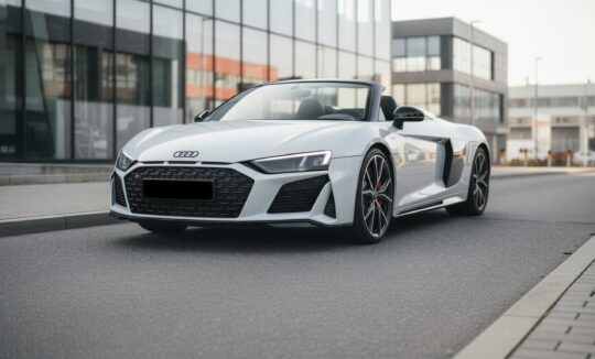 Audi R8 Performance Spyder in Ingolstadt Hero