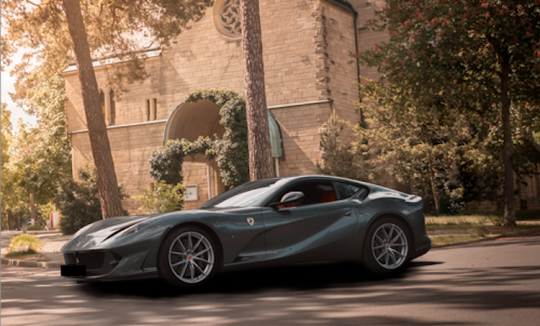 Rent a Ferrari 812 in Berlin