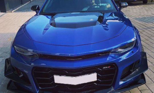 Rent a Chevrolet Camaro SS in Bonn