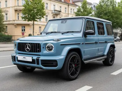 Rent a Mercedes G63 AMG in Munich Hero