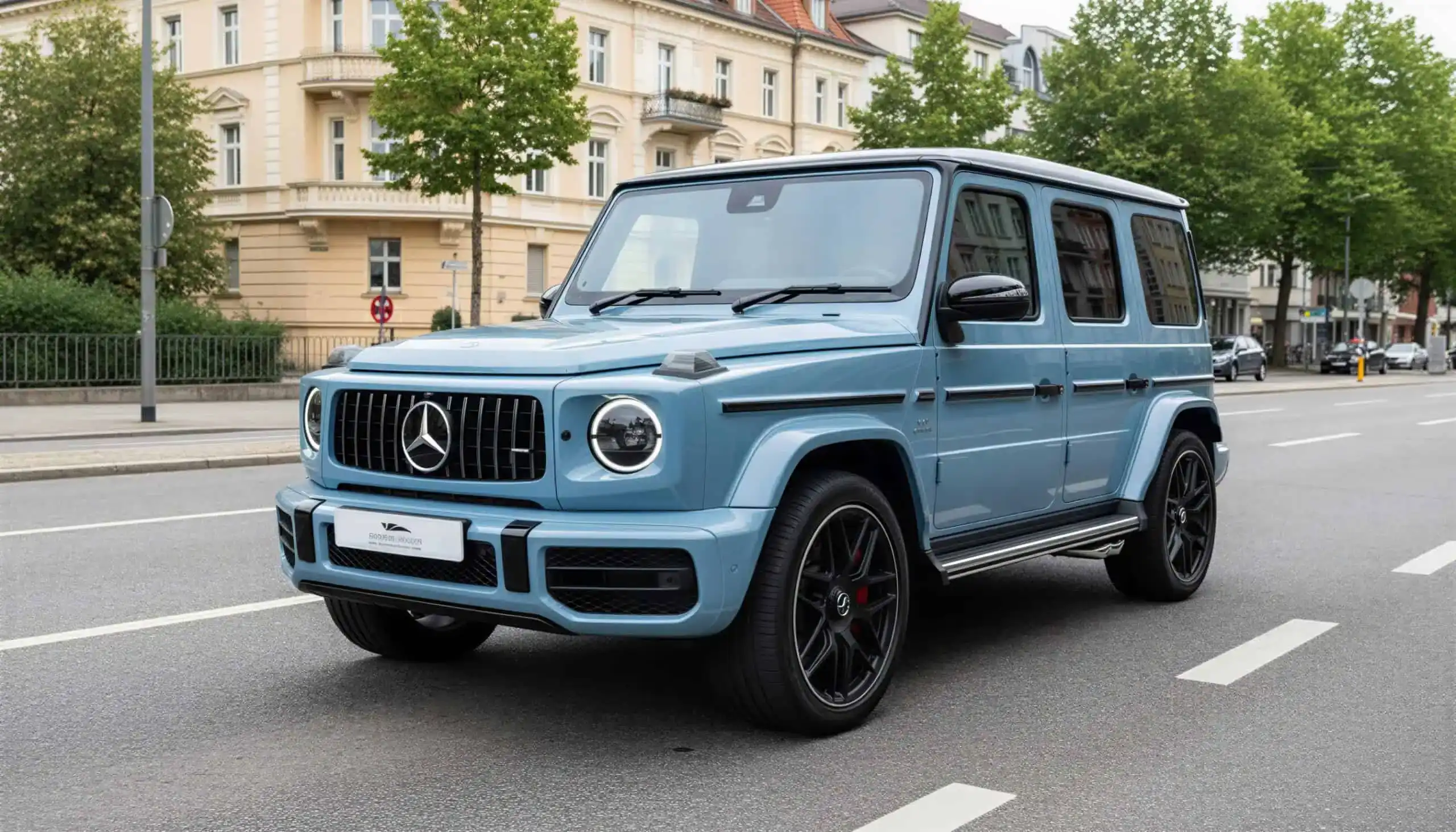 Rent a Mercedes G63 AMG in Munich Hero