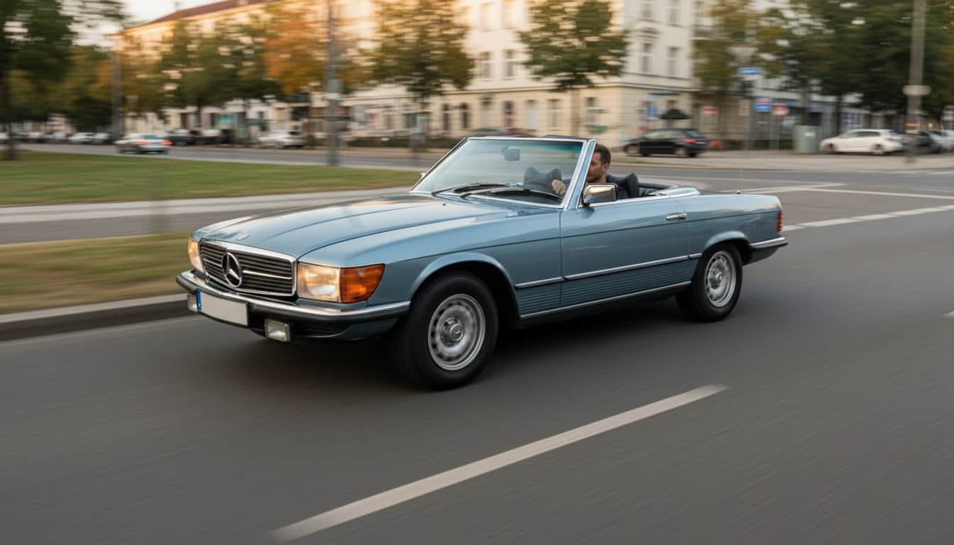 Rent a Mercedes SL 450 in Berlin Hero