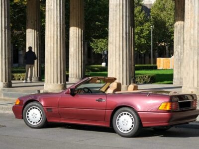 rent a Mercedes SL 500 in Berlin
