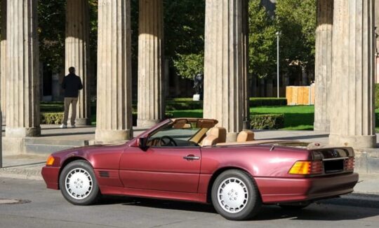 rent a Mercedes SL 500 in Berlin