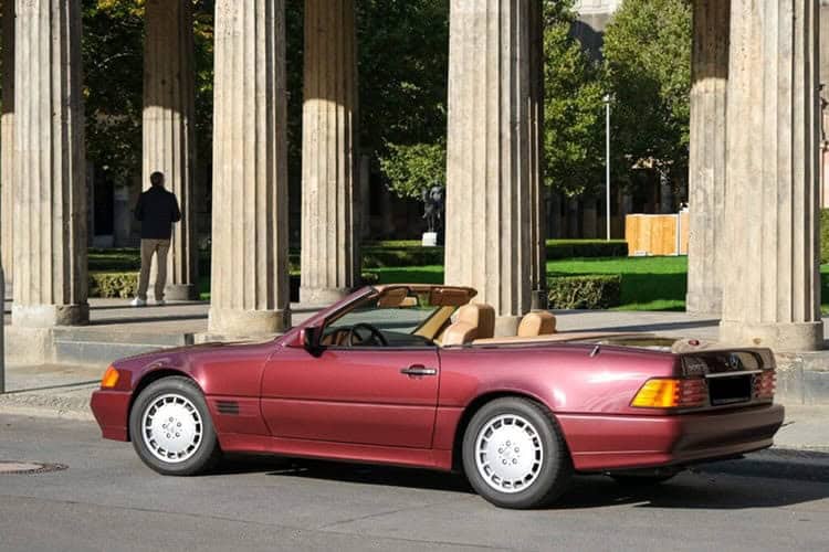 rent a Mercedes SL 500 in Berlin