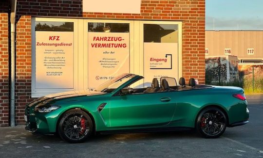 Rent a BMW M4 Competition Convertible in Dortmund