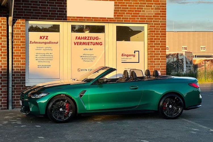 Rent a BMW M4 Competition Convertible in Dortmund