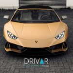 front site from Lamborghini Huracan EVO Spyder in Hamburg