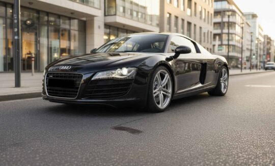 Rent an Audi R8 V8 in Düsseldorf Hero