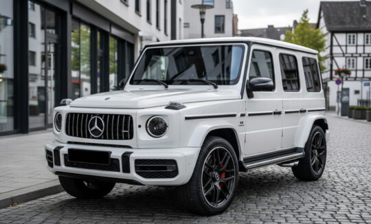 Rent a Mercedes G63 AMG in Munich Hero