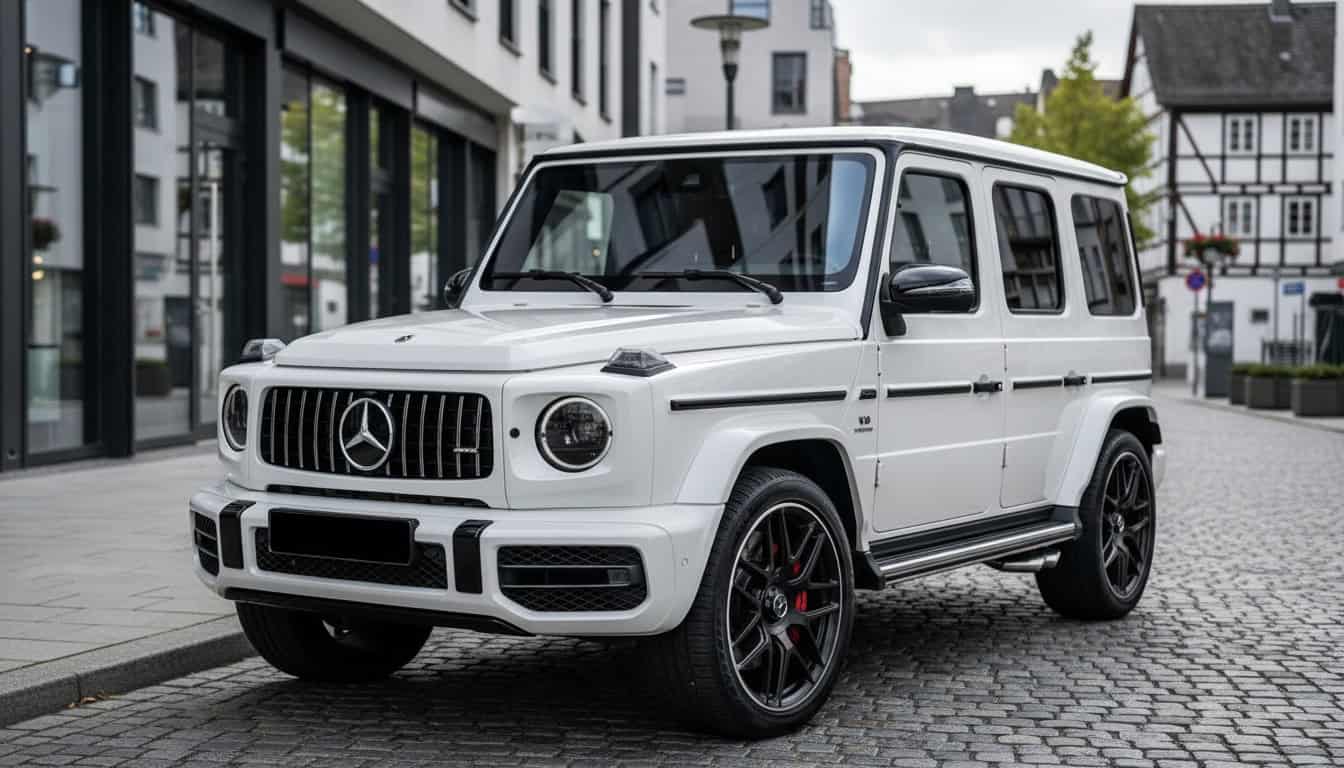 Rent a Mercedes G63 AMG in Munich Hero