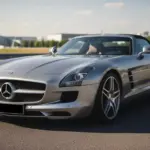 Mercedes AMG SLS Roadster in Munich hero