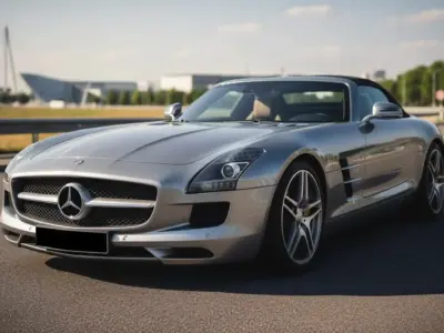 Mercedes AMG SLS Roadster in Munich hero